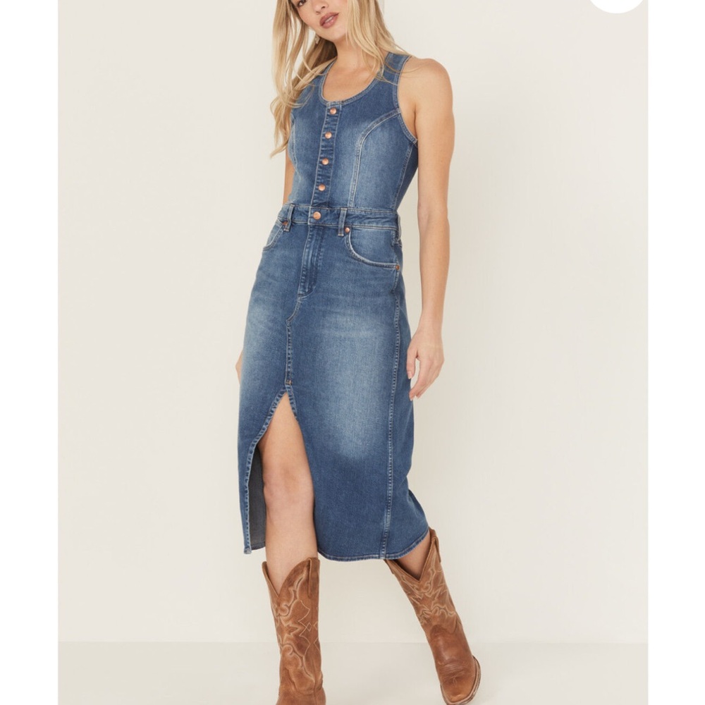 Wrangler Blue Denim Dress